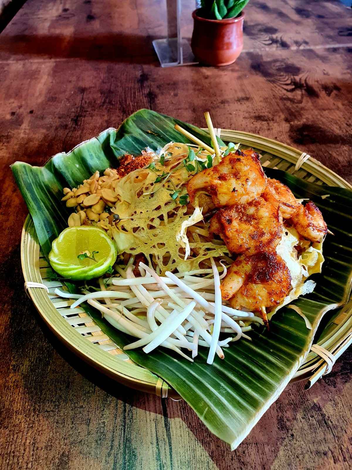 Pad Thai noodles